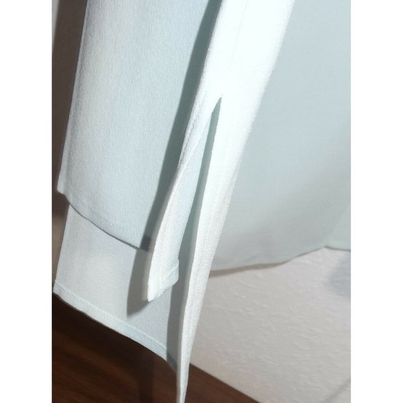 NWT Eileen Fisher Scoopneck PS Clearwater Bateau Neck Long Shell Tank $218 - Picture 6 of 8